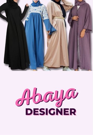 abaya designer visuel